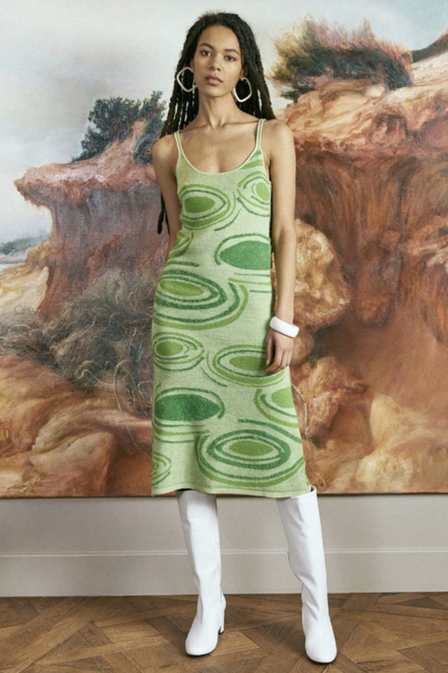 Hockney Midi Dress - Dress In Beauty