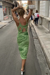 Hockney Midi Dress - Dress In Beauty