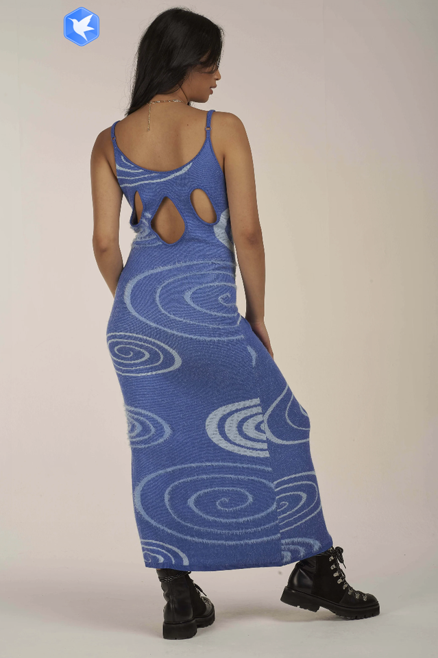 Hockney Midi Dress - Dress In Beauty