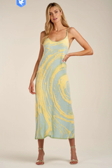 Hockney Midi Dress - Dress In Beauty