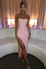 Miley Maxi Sparkle Dress - Dress In Beauty