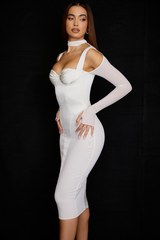 Corset Midi Dress - Dress In Beauty
