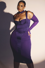 Corset Midi Dress - Dress In Beauty