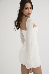 Chiffon Halter Mini Dress | Dress In Beauty