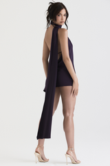 Asymmetric Wrap Neck Dress | Dress In Beauty