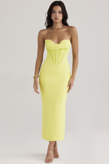 Neon Straptop Tunic Midi Dress | Dress In Beauty