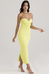 Neon Straptop Tunic Midi Dress | Dress In Beauty