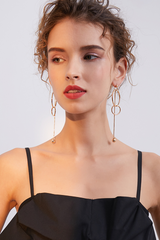 Long Ring Tassel Earrings | Dress In Beauty