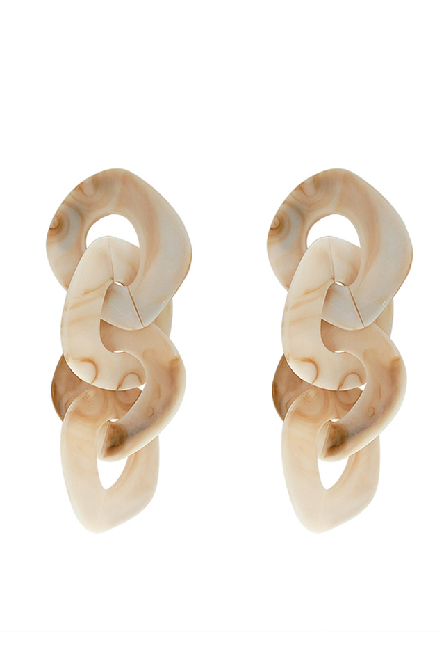 Acrylic Geometric Long Earrings | Dress In Beauty