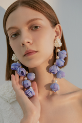 Flower Drop Earrings | Dress In Beauty