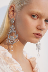 Diamante Statement Earrings | Dress In Beauty