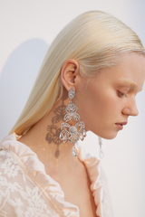 Diamante Statement Earrings | Dress In Beauty