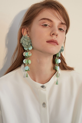 Flower Sequin Earrings | Dress In Beauty