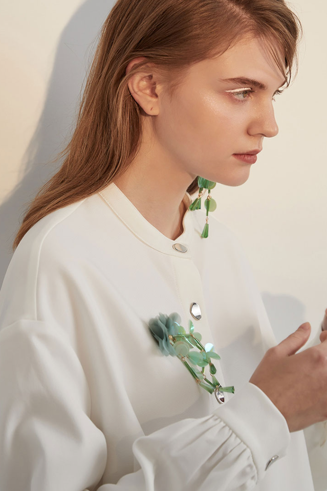Flower Sequin Earrings | Dress In Beauty