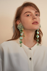 Flower Sequin Earrings | Dress In Beauty