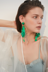 Sequin Tassel Earrings | Dress In Beauty