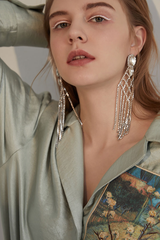 Diamante Statement Earrings | Dress In Beauty