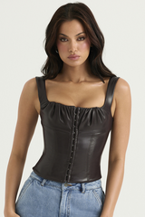 Bitter Chocolate Corset | Dress In Beauty