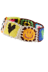 Handmade Smile Pattern Knit Headband | Dress In Beauty
