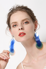 Jelly Color Sequin Earrings | Dress In Beauty