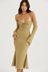 Naomi Halter Midi Dress | Dress In Beauty