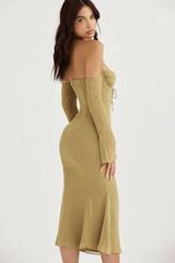 Naomi Halter Midi Dress | Dress In Beauty