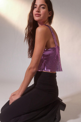 Harlow Metal Cropped Top | Dress In Beauty