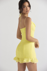 Scarlett Ruffle Mini Dress | Dress In Beauty