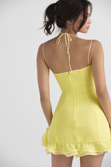 Scarlett Ruffle Mini Dress | Dress In Beauty