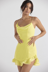 Scarlett Ruffle Mini Dress | Dress In Beauty