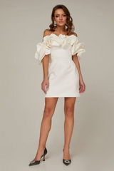 Elastic Mystic Satin Dress | Dress In Beauty
