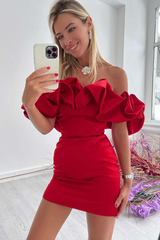 Elastic Mystic Satin Dress | Dress In Beauty