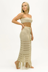 Hazel Crochet Top + Skirt Set | Dress In Beauty