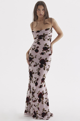 Pink Devoured Craft Long Dress | Dress In Beauty