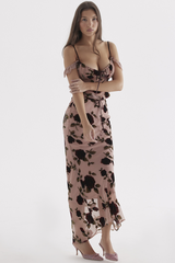 Pink Rose Dessert Top + Craft Skirt Set | Dress In Beauty