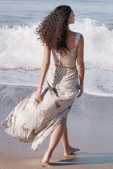 Una Vintage Floral Corset + Maxi Skirt Set | Dress In Beauty