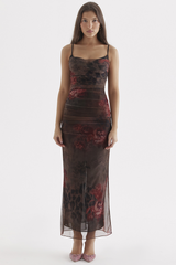 Nalini Printed Midi Dress | Dress In Beauty