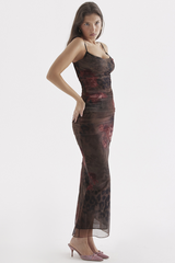 Nalini Printed Midi Dress | Dress In Beauty