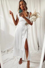 Tie Shoulder Boho Midi Dress | Dress In Beauty