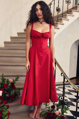 Carmen Bustier Sundress | Dress In Beauty