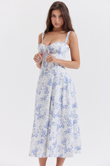 Carmen Bustier Sundress | Dress In Beauty