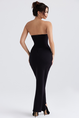 Sabine Black Tube Top Tunic Dress | Dress In Beauty